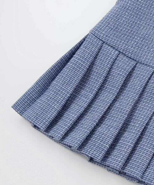 Tartine et Chocolat / タルティーヌ エ ショコラ ドレス | ラメツイードプリーツジャンパースカート(100~140cm) | 詳細11