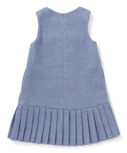 Tartine et Chocolat / タルティーヌ エ ショコラ ドレス | ラメツイードプリーツジャンパースカート(100~140cm) | 詳細5