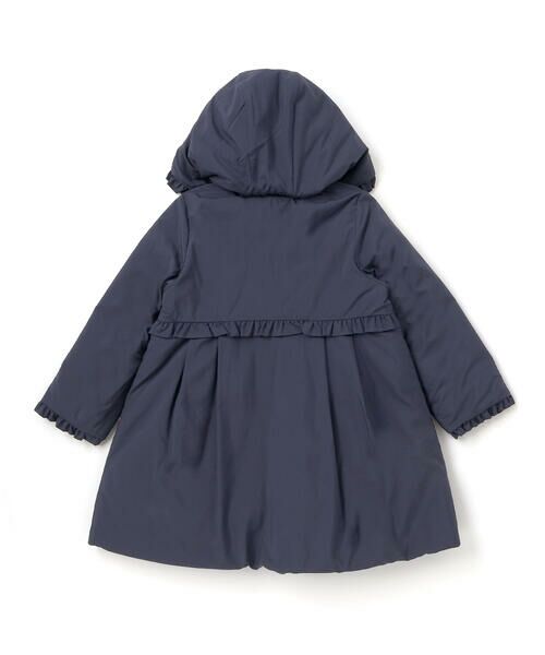 Tartine et Chocolat / タルティーヌ エ ショコラ その他アウター | 【お揃い】裏リバティ(Leila)中綿フード付きコート(90~140cm) | 詳細5