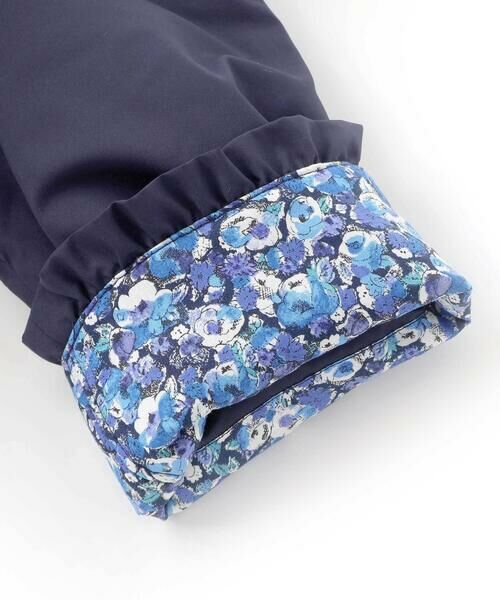 Tartine et Chocolat / タルティーヌ エ ショコラ その他アウター | 【お揃い】裏リバティ(Leila)中綿フード付きコート(90~140cm) | 詳細6