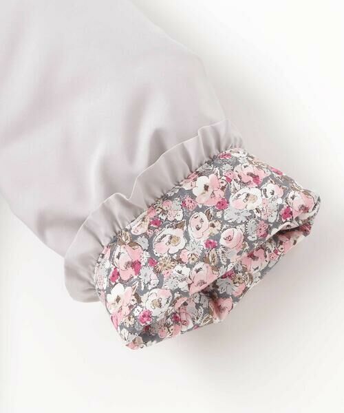 Tartine et Chocolat / タルティーヌ エ ショコラ その他アウター | 【お揃い】裏リバティ(Leila)中綿フード付きコート(90~140cm) | 詳細14