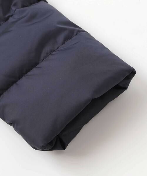 Tartine et Chocolat / タルティーヌ エ ショコラ その他アウター | スカラップタフタフード付きダウンコート(100~140cm) | 詳細8