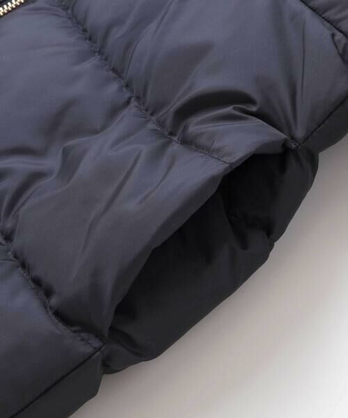 Tartine et Chocolat / タルティーヌ エ ショコラ その他アウター | スカラップタフタフード付きダウンコート(100~140cm) | 詳細9