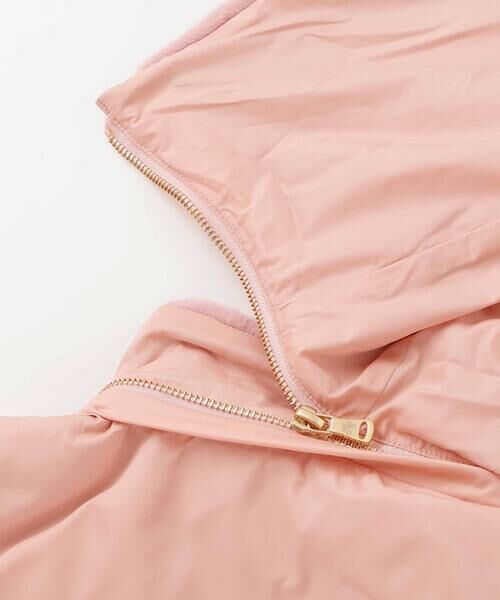 Tartine et Chocolat / タルティーヌ エ ショコラ その他アウター | タフタ×ファーリバーシブル2wayコート(90~140cm) | 詳細8