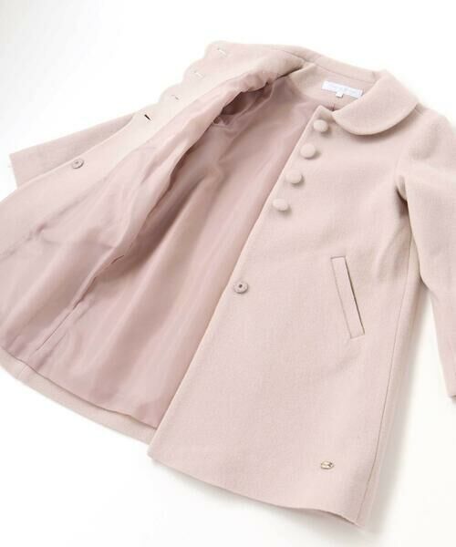 Tartine et Chocolat / タルティーヌ エ ショコラ その他アウター | スカラップビーバーウールコート(100~140cm) | 詳細14