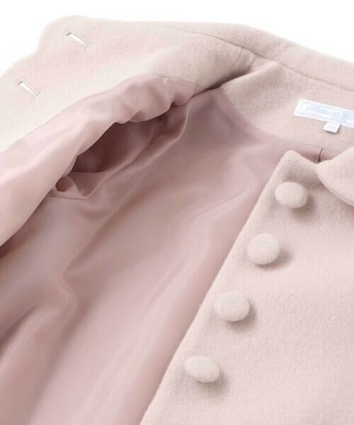 Tartine et Chocolat / タルティーヌ エ ショコラ その他アウター | スカラップビーバーウールコート(100~140cm) | 詳細15