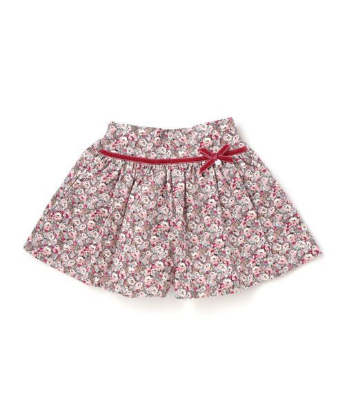 Tartine et Chocolat / タルティーヌ エ ショコラ その他パンツ | 【日本製】【お揃い】リバティ(Leila)シャツコールキュロット(90~140cm) | 詳細3