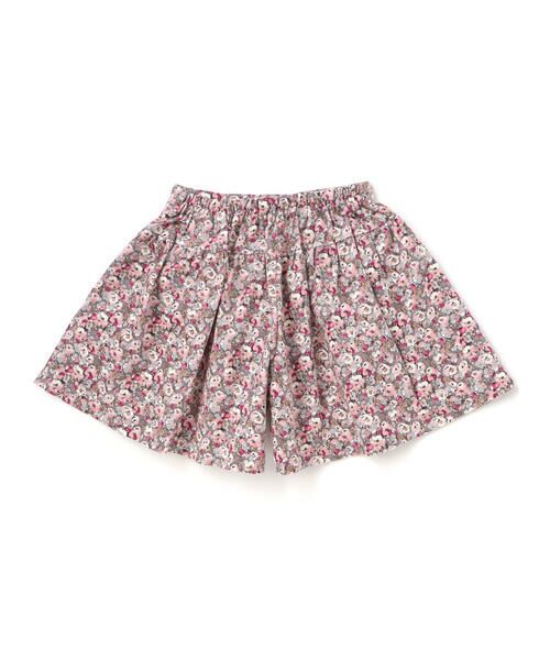 Tartine et Chocolat / タルティーヌ エ ショコラ その他パンツ | 【日本製】【お揃い】リバティ(Leila)シャツコールキュロット(90~140cm) | 詳細4