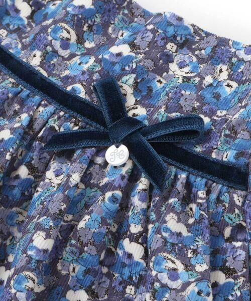 Tartine et Chocolat / タルティーヌ エ ショコラ その他パンツ | 【日本製】【お揃い】リバティ(Leila)シャツコールキュロット(90~140cm) | 詳細9