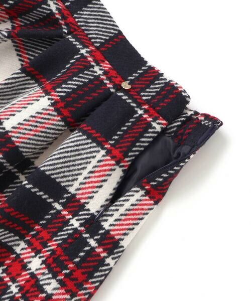 Tartine et Chocolat / タルティーヌ エ ショコラ その他パンツ | 【日本製】【お揃い】ウールチェックフロントタックスカート(100~140cm) | 詳細9