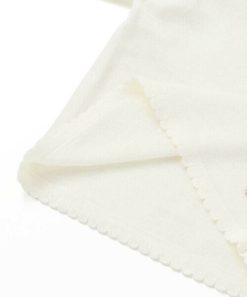 Tartine et Chocolat / タルティーヌ エ ショコラ ニット・セーター | ラインストーン付きボリュームネックセーター(100~140cm) | 詳細11