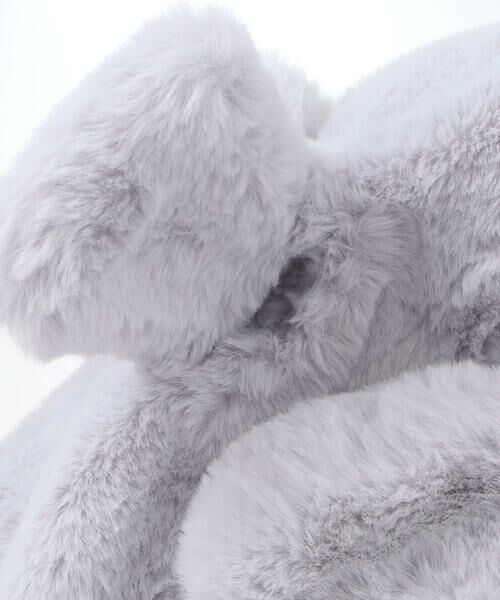 Tartine et Chocolat / タルティーヌ エ ショコラ マフラー・ショール・スヌード・ストール | リボンふわふわファーマフラー | 詳細8