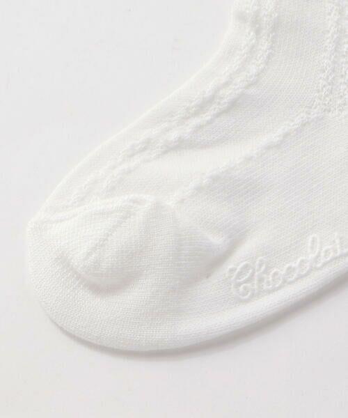 Tartine et Chocolat / タルティーヌ エ ショコラ ベビー・キッズグッズ | 【日本製】フリル付きシルケットソックスベビー(8~13cm) | 詳細3