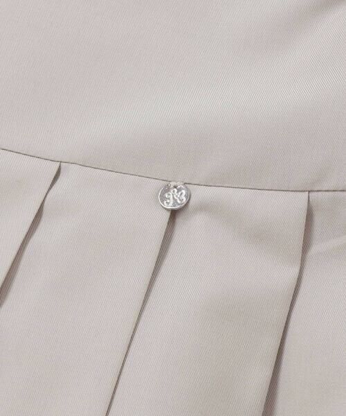 Tartine et Chocolat / タルティーヌ エ ショコラ ミニ丈・ひざ丈ワンピース | サイロコンパクトツイルレース襟袖ワンピース(110~130cm) | 詳細15