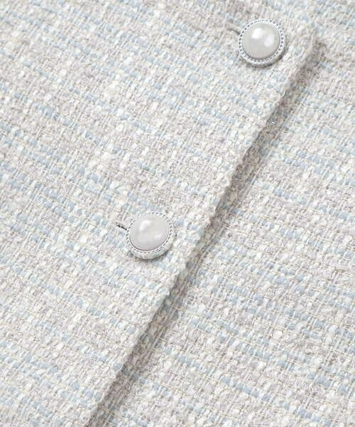 Tartine et Chocolat / タルティーヌ エ ショコラ その他トップス | ラメ入りツイードジャケットスカートセットアップ(110~130cm) | 詳細9