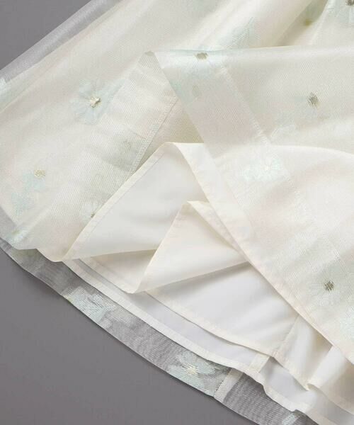 Tartine et Chocolat / タルティーヌ エ ショコラ ドレス | ラメオーガンジーフラワージャンパースカート(100~130cm) | 詳細14