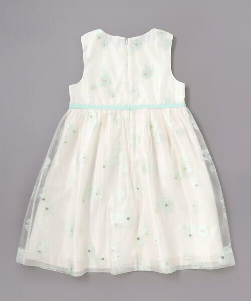 Tartine et Chocolat / タルティーヌ エ ショコラ ドレス | ラメオーガンジーフラワージャンパースカート(100~130cm) | 詳細8