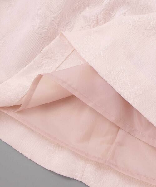 Tartine et Chocolat / タルティーヌ エ ショコラ ドレス | 【日本製】ジャガードフラワータック入りジャンパースカート(110~130cm) | 詳細12