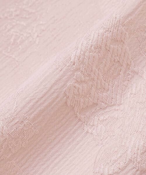 Tartine et Chocolat / タルティーヌ エ ショコラ ドレス | 【日本製】ジャガードフラワータック入りジャンパースカート(110~130cm) | 詳細13