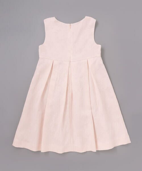 Tartine et Chocolat / タルティーヌ エ ショコラ ドレス | 【日本製】ジャガードフラワータック入りジャンパースカート(110~130cm) | 詳細6