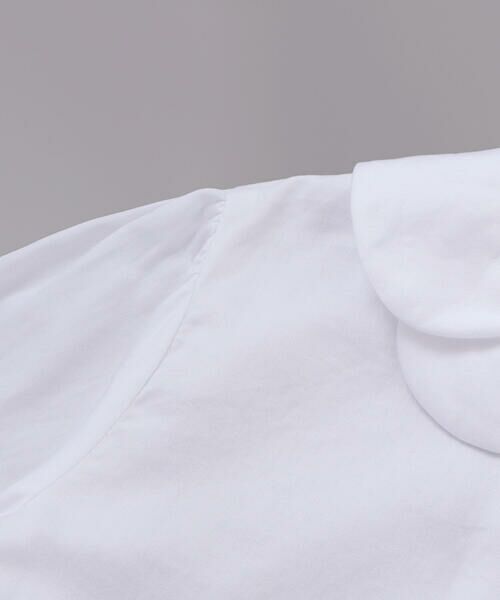 Tartine et Chocolat / タルティーヌ エ ショコラ シャツ・ブラウス | 袖口フリルサテン長袖ブラウス(110~130cm) | 詳細10