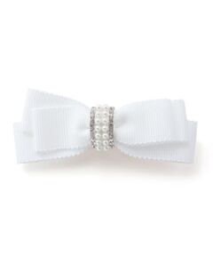 Tartine et Chocolat / タルティーヌ エ ショコラ カチューシャ・カチューム・その他 | ラインストーングログランリボンヘアクリップ