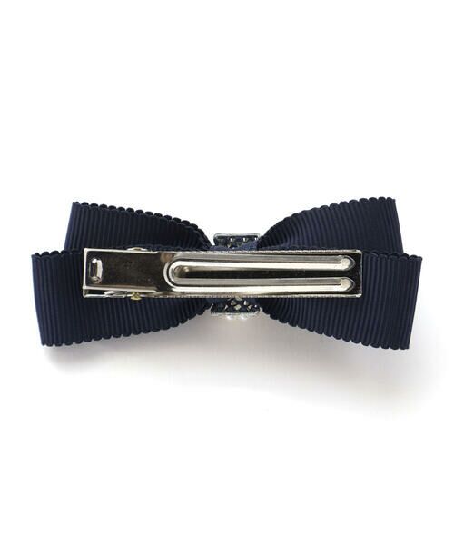 Tartine et Chocolat / タルティーヌ エ ショコラ カチューシャ・カチューム・その他 | ラインストーングログランリボンヘアクリップ | 詳細7