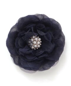 Tartine et Chocolat / タルティーヌ エ ショコラ ブローチ・コサージュ | 【日本製】オーガンジービジューフラワーコサージュ