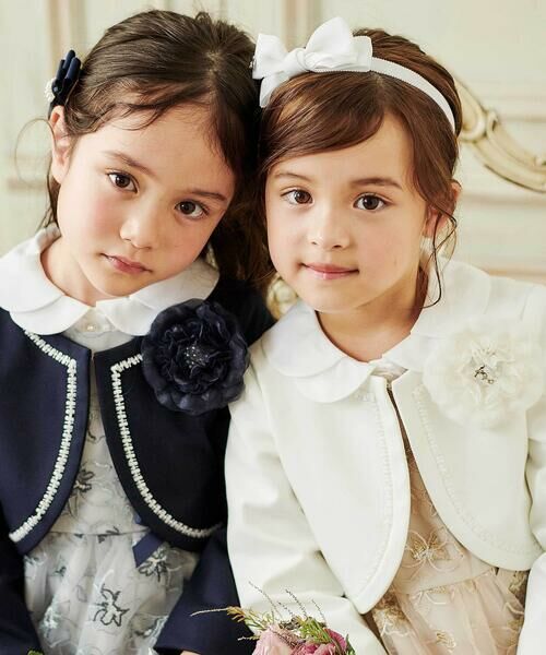 Tartine et Chocolat / タルティーヌ エ ショコラ ブローチ・コサージュ | 【日本製】オーガンジービジューフラワーコサージュ | 詳細4