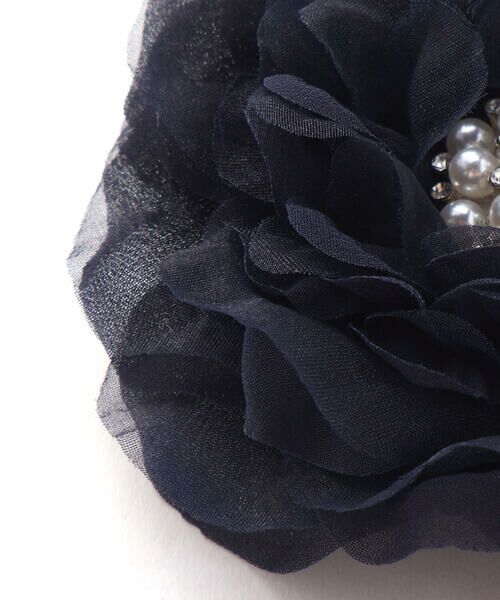 Tartine et Chocolat / タルティーヌ エ ショコラ ブローチ・コサージュ | 【日本製】オーガンジービジューフラワーコサージュ | 詳細7