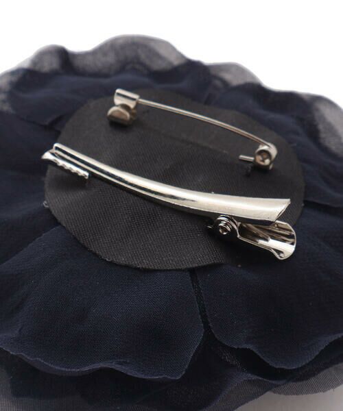 Tartine et Chocolat / タルティーヌ エ ショコラ ブローチ・コサージュ | 【日本製】オーガンジービジューフラワーコサージュ | 詳細8