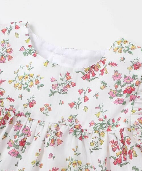 Tartine et Chocolat / タルティーヌ エ ショコラ ベビー・キッズウエア | 【日本製】【お揃い】リバティ(BluebellFields)タナローンプリントワンピース＋ブルマセットベビー(70~90cm) | 詳細3