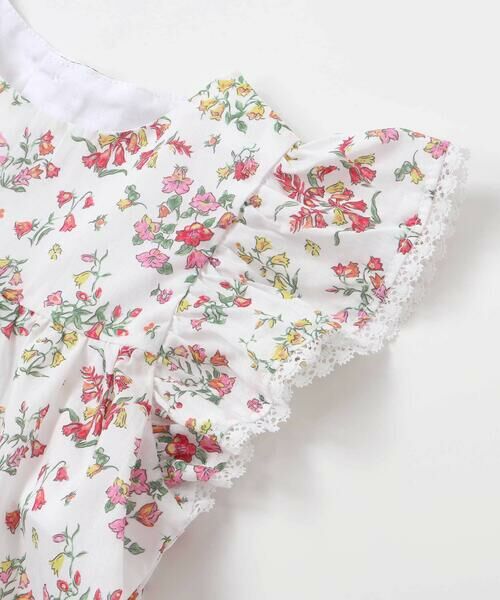 Tartine et Chocolat / タルティーヌ エ ショコラ ベビー・キッズウエア | 【日本製】【お揃い】リバティ(BluebellFields)タナローンプリントワンピース＋ブルマセットベビー(70~90cm) | 詳細4