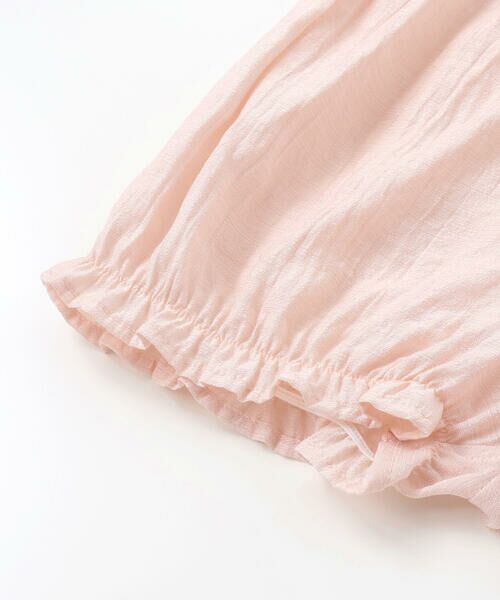 Tartine et Chocolat / タルティーヌ エ ショコラ ベビー・キッズウエア | オーガンジー襟付きパフスリーブワンピース＋ブルマセット ベビー(70~90cm) | 詳細11