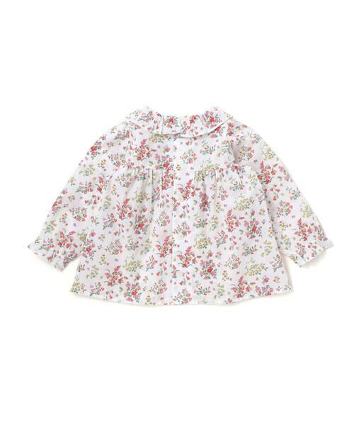 Tartine et Chocolat / タルティーヌ エ ショコラ ベビー・キッズウエア | 【日本製】【お揃い】リバティ(BluebellFields)タナローンチュニック＋ブルマセット ベビー(70~90cm) | 詳細1