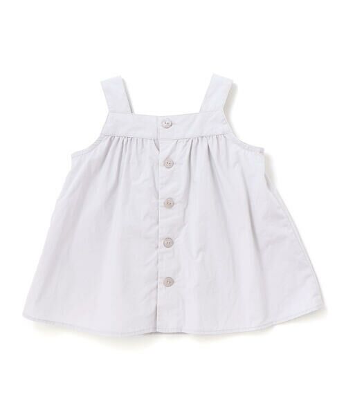 Tartine et Chocolat / タルティーヌ エ ショコラ ベビー・キッズウエア | タイプライターピンタックリボンワンピース＋ブルマセット ベビー(70~90cm) | 詳細3