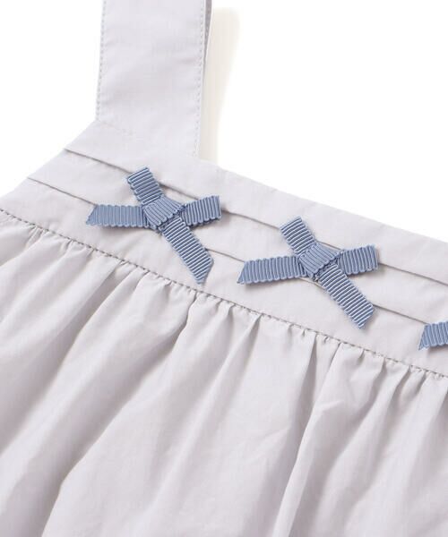 Tartine et Chocolat / タルティーヌ エ ショコラ ベビー・キッズウエア | タイプライターピンタックリボンワンピース＋ブルマセット ベビー(70~90cm) | 詳細6