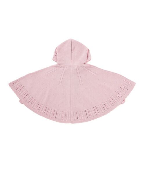 Tartine et Chocolat / タルティーヌ エ ショコラ ベビー・キッズウエア | 【日本製】フード付きセーターマントベビー(50~90cm) | 詳細3