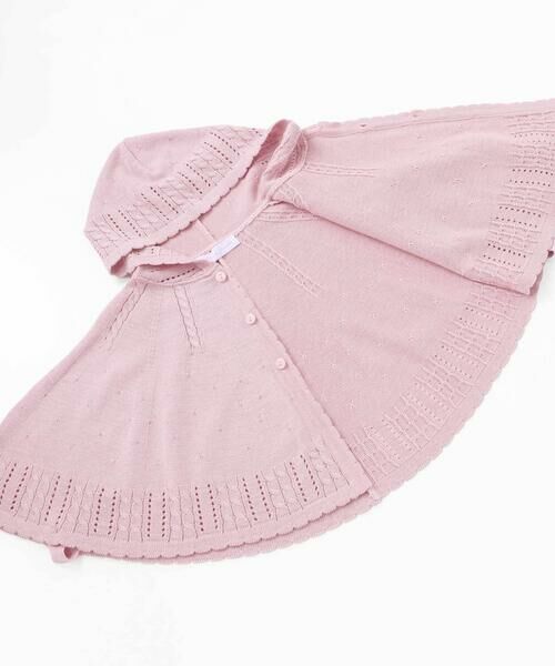 Tartine et Chocolat / タルティーヌ エ ショコラ ベビー・キッズウエア | 【日本製】フード付きセーターマントベビー(50~90cm) | 詳細7