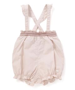 Tartine et Chocolat / タルティーヌ エ ショコラ ベビー・キッズウエア | シーチングスモッキング肩ひも付きブルマベビー(70-90cm)