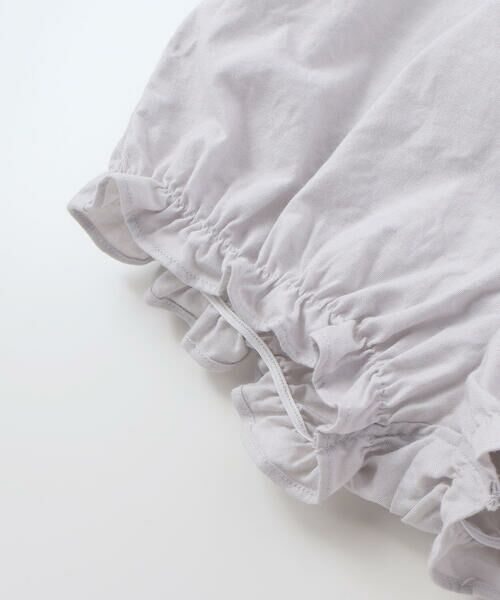 Tartine et Chocolat / タルティーヌ エ ショコラ ベビー・キッズウエア | シーチングスモッキング肩ひも付きブルマベビー(70-90cm) | 詳細12