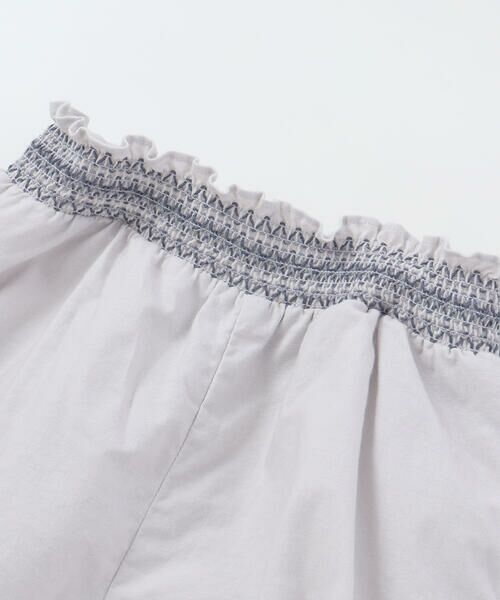 Tartine et Chocolat / タルティーヌ エ ショコラ ベビー・キッズウエア | シーチングスモッキング肩ひも付きブルマベビー(70-90cm) | 詳細6