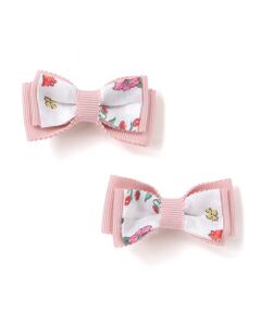 Tartine et Chocolat / タルティーヌ エ ショコラ ベビー・キッズグッズ | 【日本製】【お揃い】リバティ(BluebellFields)プリント ヘアクリップ２点セットベビー