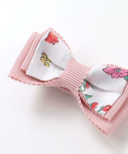 Tartine et Chocolat / タルティーヌ エ ショコラ ベビー・キッズグッズ | 【日本製】【お揃い】リバティ(BluebellFields)プリント ヘアクリップ２点セットベビー | 詳細2