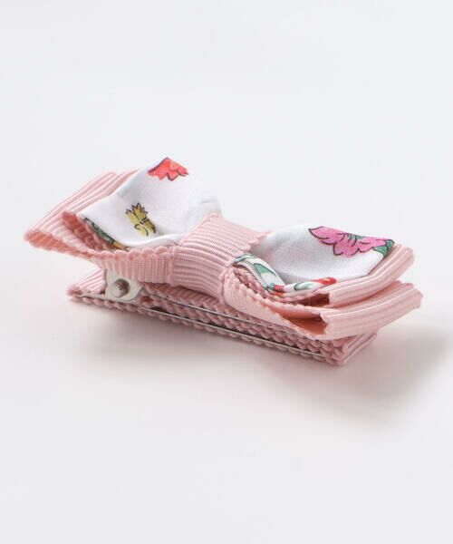 Tartine et Chocolat / タルティーヌ エ ショコラ ベビー・キッズグッズ | 【日本製】【お揃い】リバティ(BluebellFields)プリント ヘアクリップ２点セットベビー | 詳細3