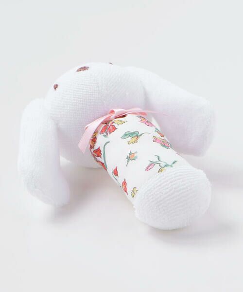 Tartine et Chocolat / タルティーヌ エ ショコラ ベビー・キッズグッズ | 【日本製】【お揃い】リバティ(BluebellFields) タナローン アニマル スティックラトルベビー | 詳細4