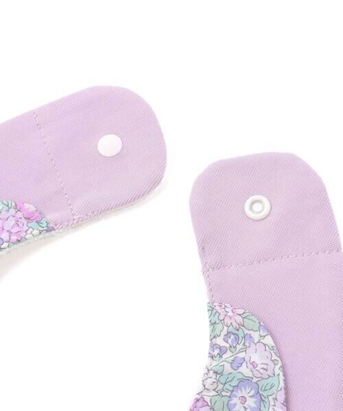 Tartine et Chocolat / タルティーヌ エ ショコラ ベビー・キッズグッズ | 【日本製】【お揃い】リバティ(leontyne dream)プリントタナローンペタル襟付きリボンスタイ | 詳細3