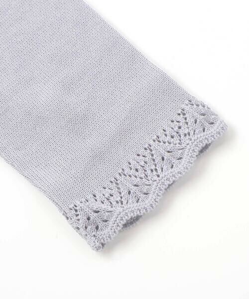 Tartine et Chocolat / タルティーヌ エ ショコラ カーディガン・ボレロ | 【日本製】【お揃い】ドラロン綿飾り編み長袖カーディガン(100~140cm) | 詳細7