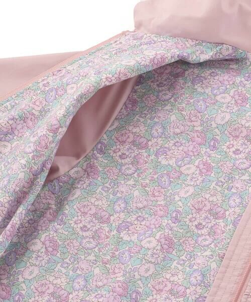 Tartine et Chocolat / タルティーヌ エ ショコラ その他アウター | 【お揃い】フード取り外しxタフタxリバティ(leontyne dream)タナローンジャケット(90~140cm) | 詳細13