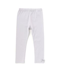 Tartine et Chocolat / タルティーヌ エ ショコラ レギンス・スパッツ | ストレッチ ベア天竺 裾リボン付きレギンス(80~140cm)